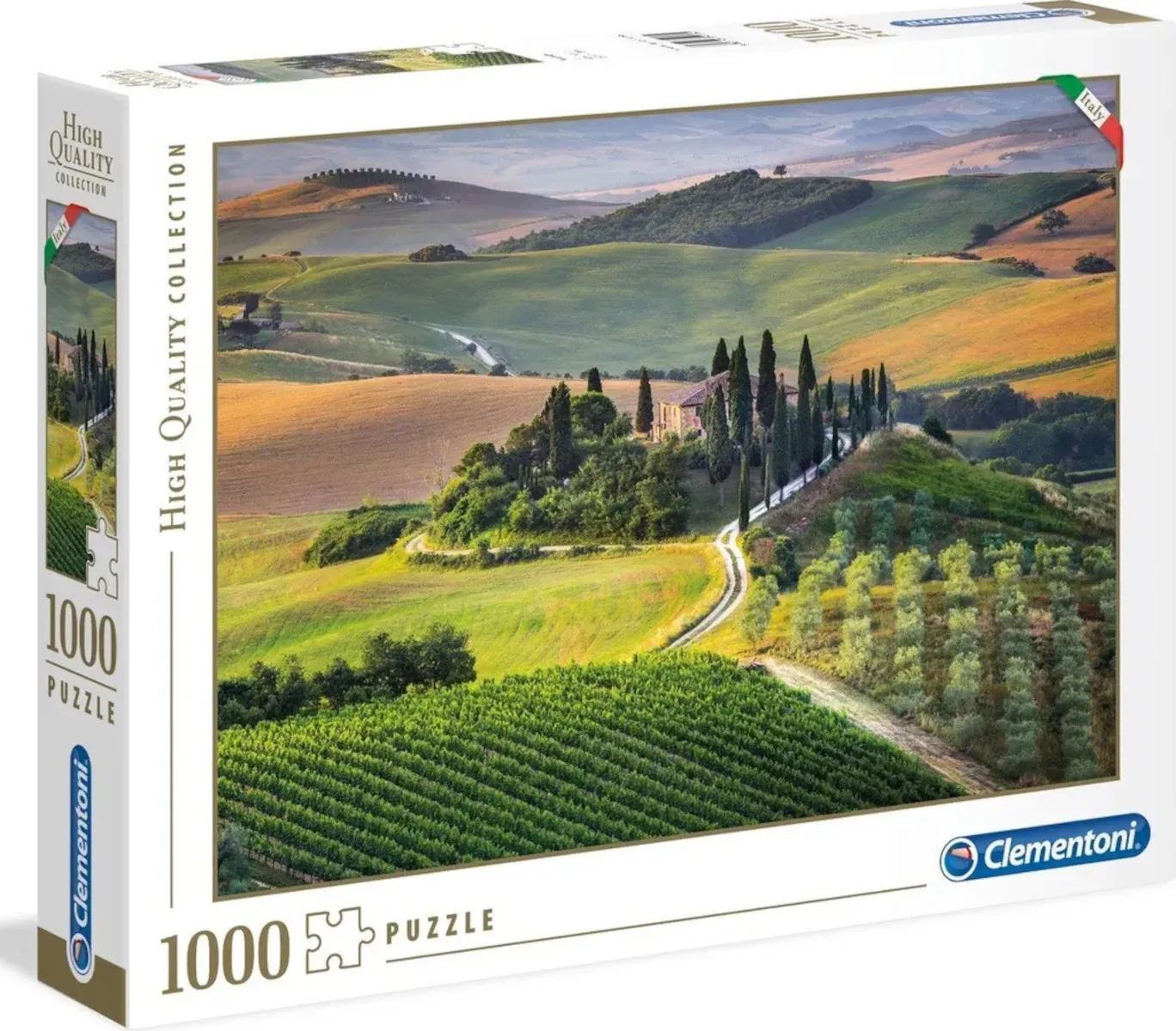 Clementoni 39456 - Puzzle - Toskana (1000 Teile)