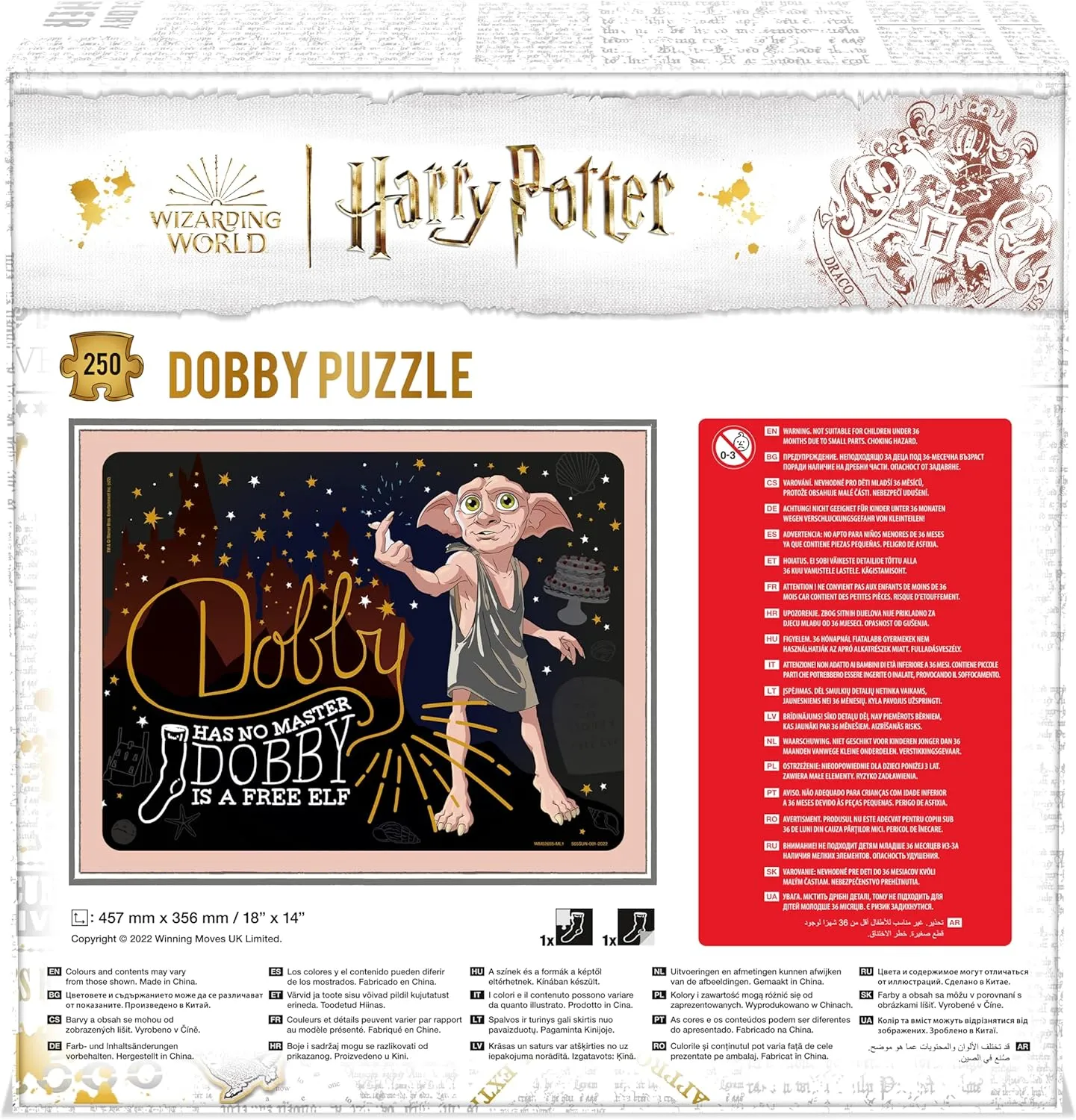 Winning Moves - Puzzle - Dobby (250 Teile)