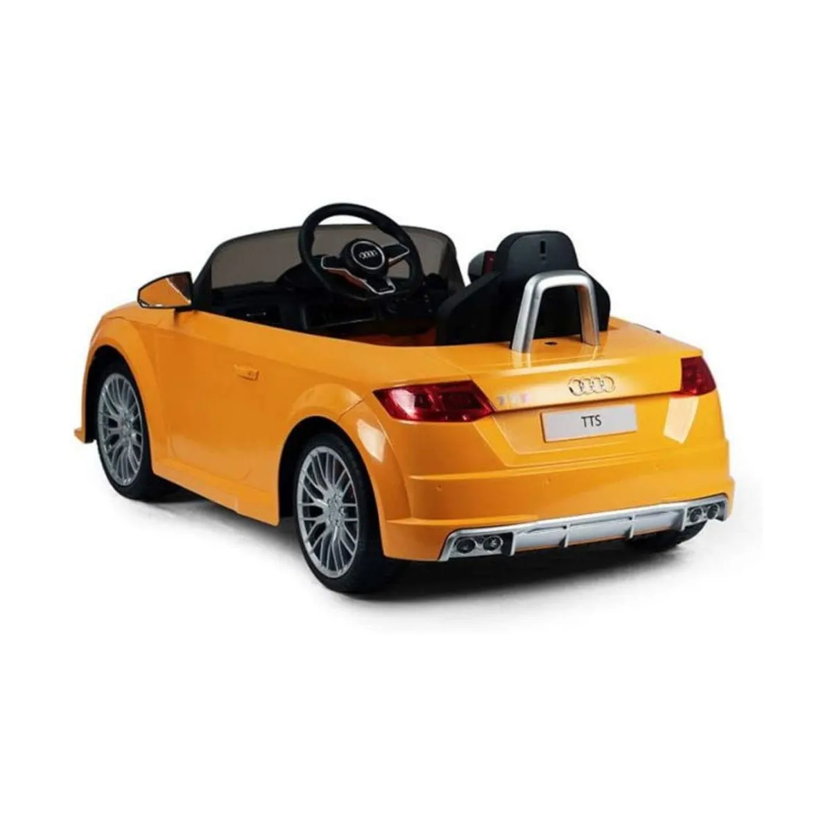 Rastar - Ride-On Elektroauto für Kinder - Audi TTS Roadster (gelb)
