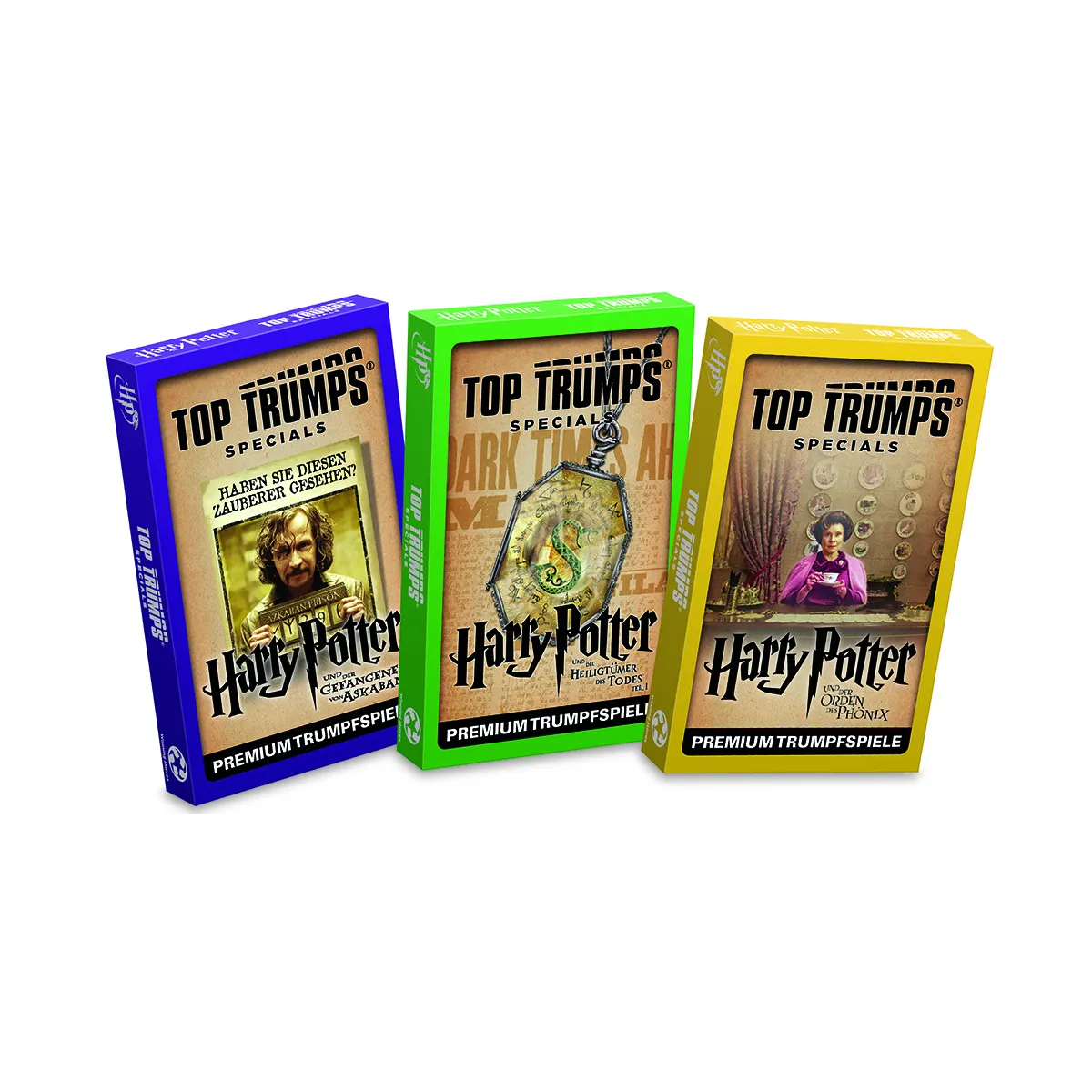 Battle Mat - Harry Potter inkl. drei Top Trumps