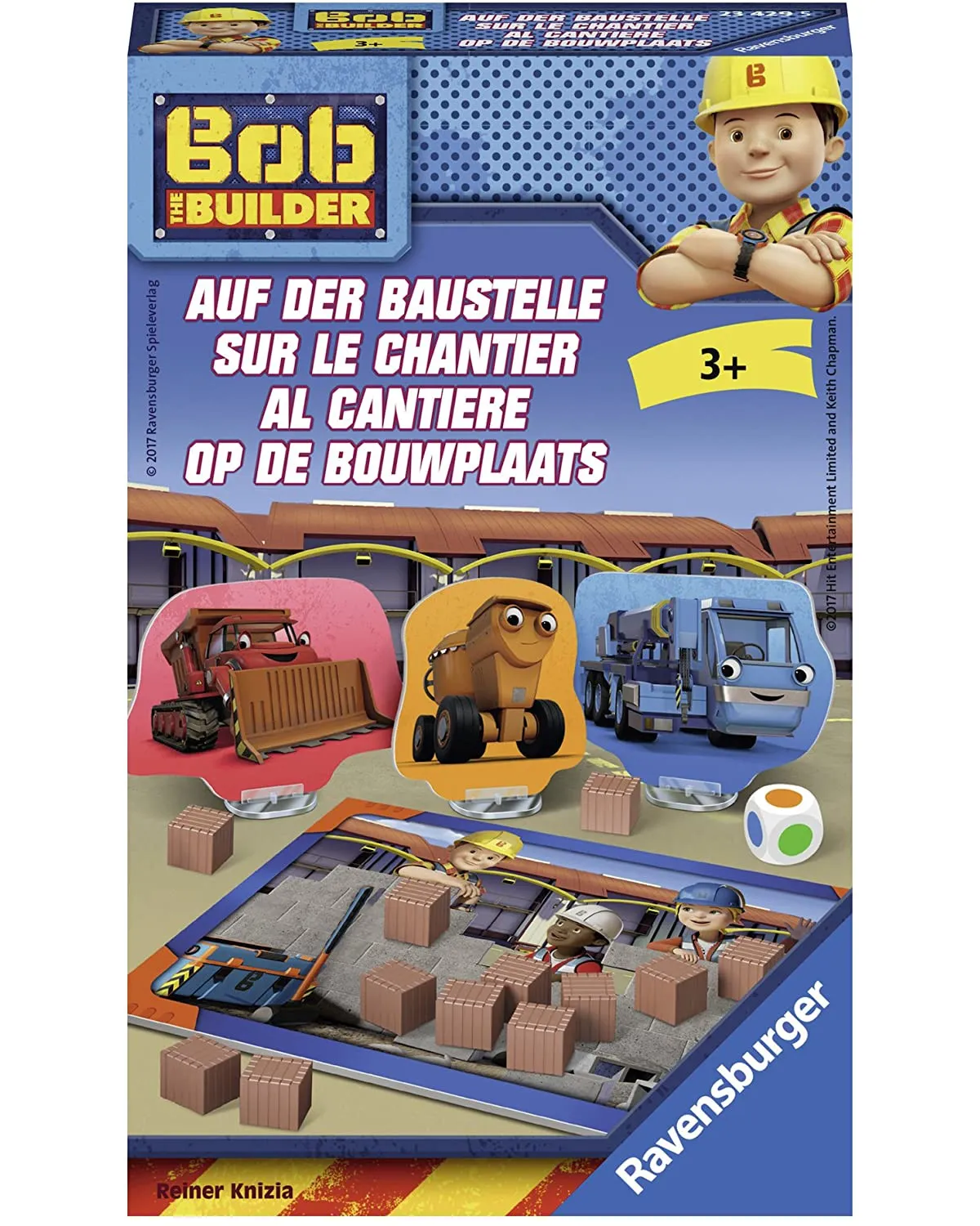 Ravensburger - Brettspiel - Bob der Baumeister - Auf der Baustelle