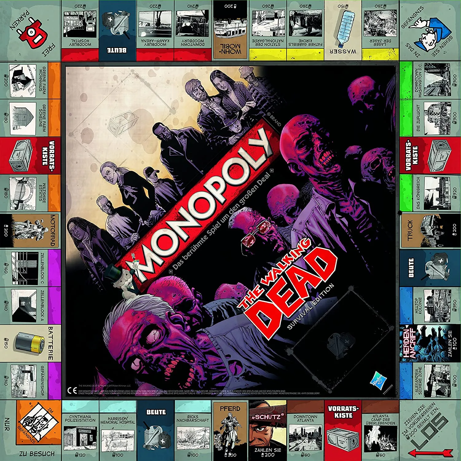 Monopoly - The Walking Dead Survival Edition