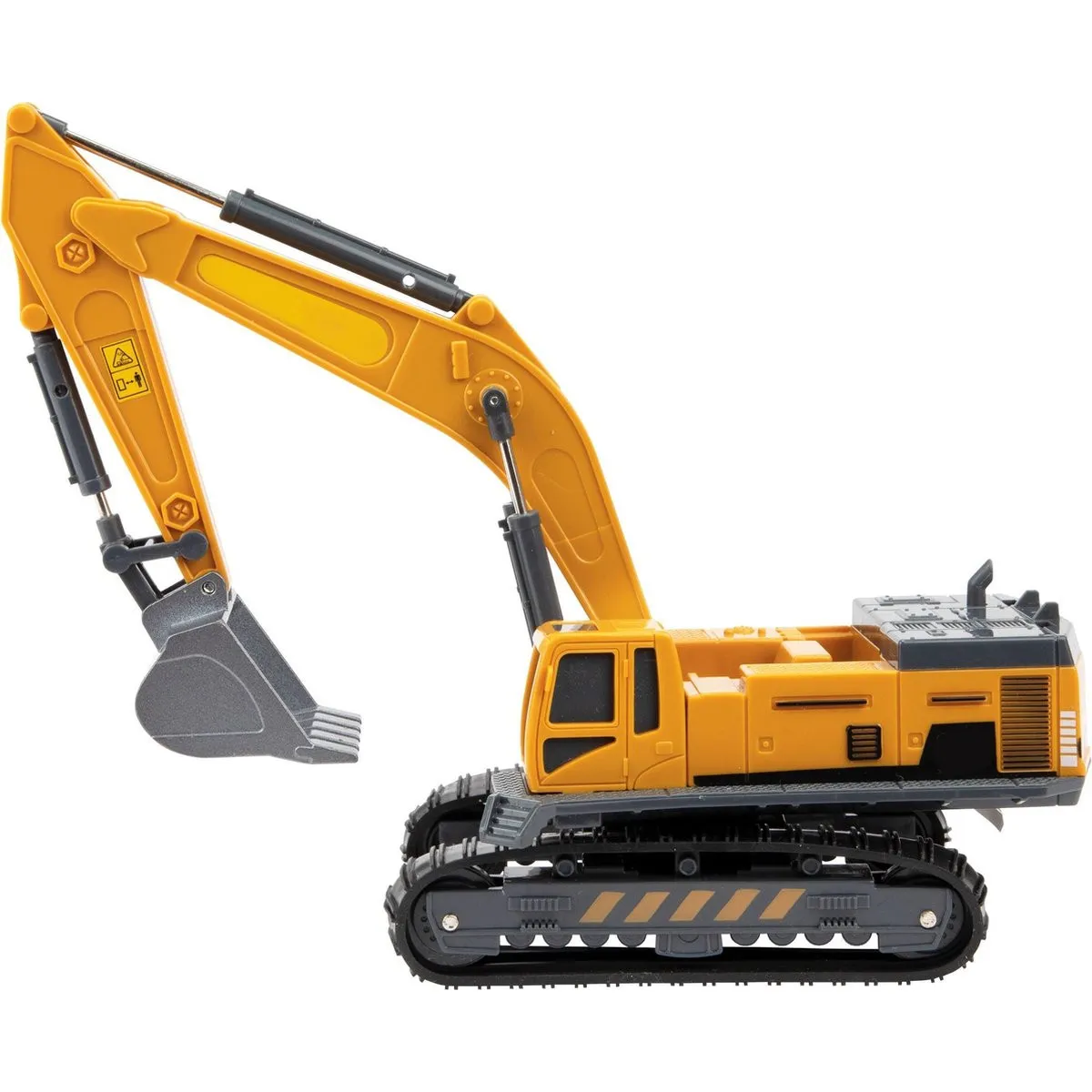 Toi-Toys - Metal World Spielzeugfahrzeug - Raupenbagger (Maßstab 1:55)