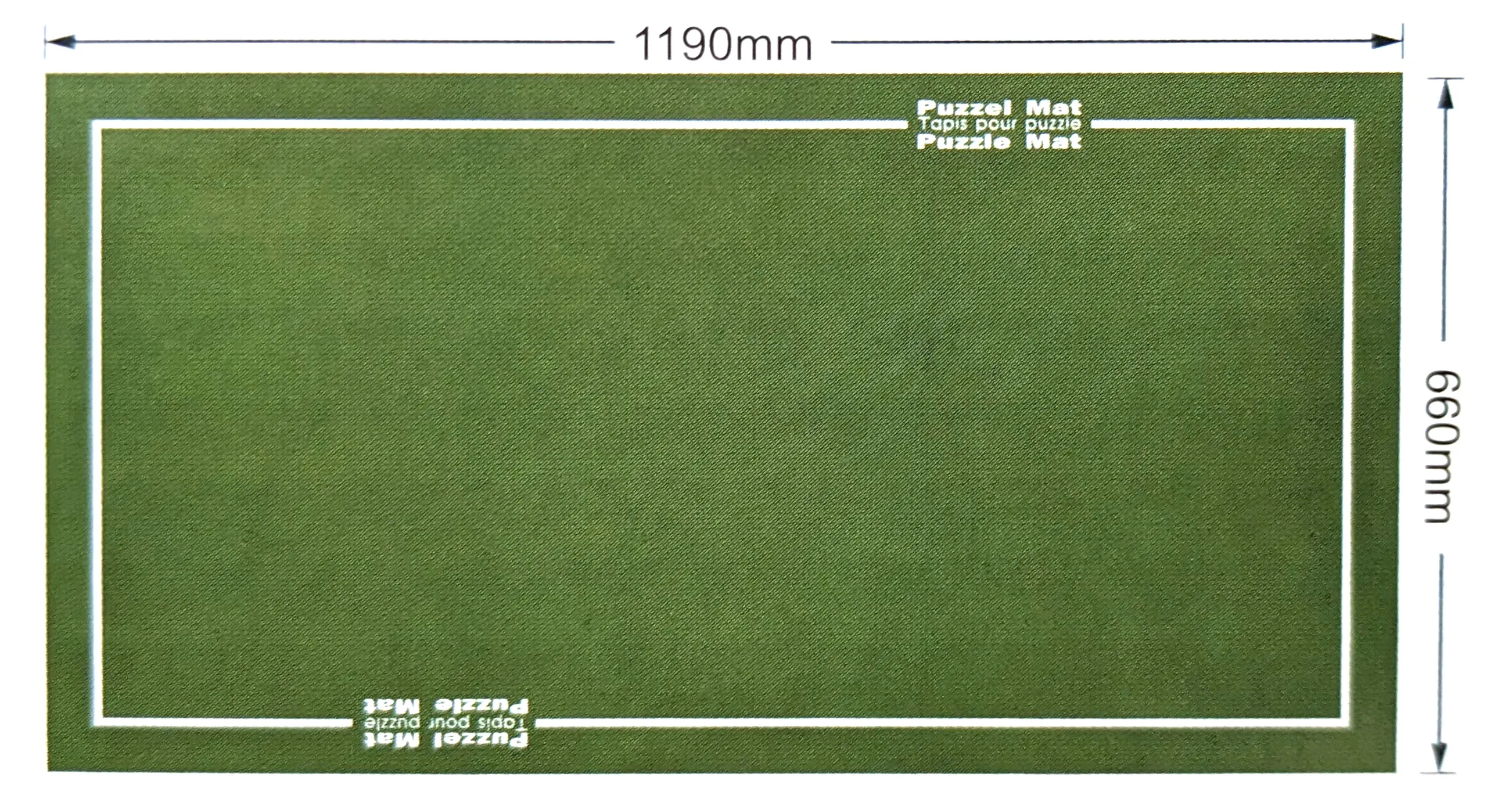 Puzzle inkl. Matte - Herd of Horses (1000 Teile)