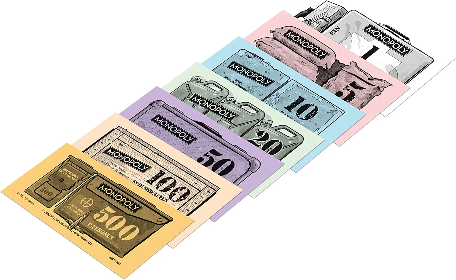 Monopoly - The Walking Dead Survival Edition Monopoly - The Walking Dead Survival Edition