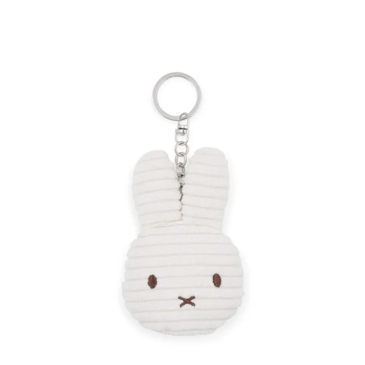 Miffy Cord-Schlüsselanhänger (weiß, 10cm)