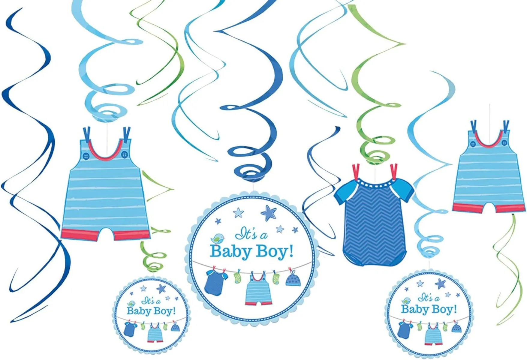 Babyparty-Set - It's a Boy (47-teilig)