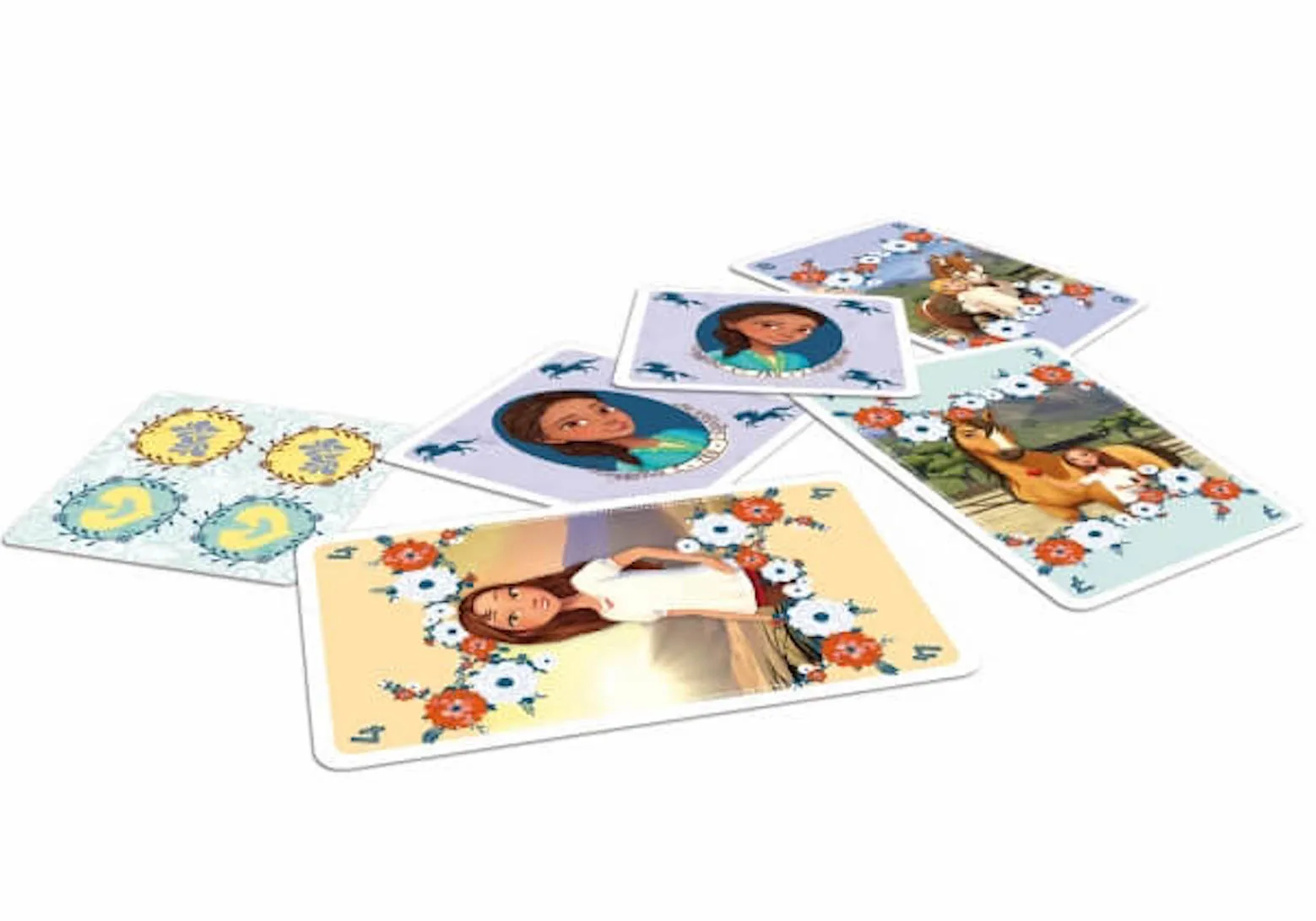 ASS Altenburger - DreamWorks - Spirit - Spielebox 3 in 1, Freunde-Memo, Vier zusammen, mogeln