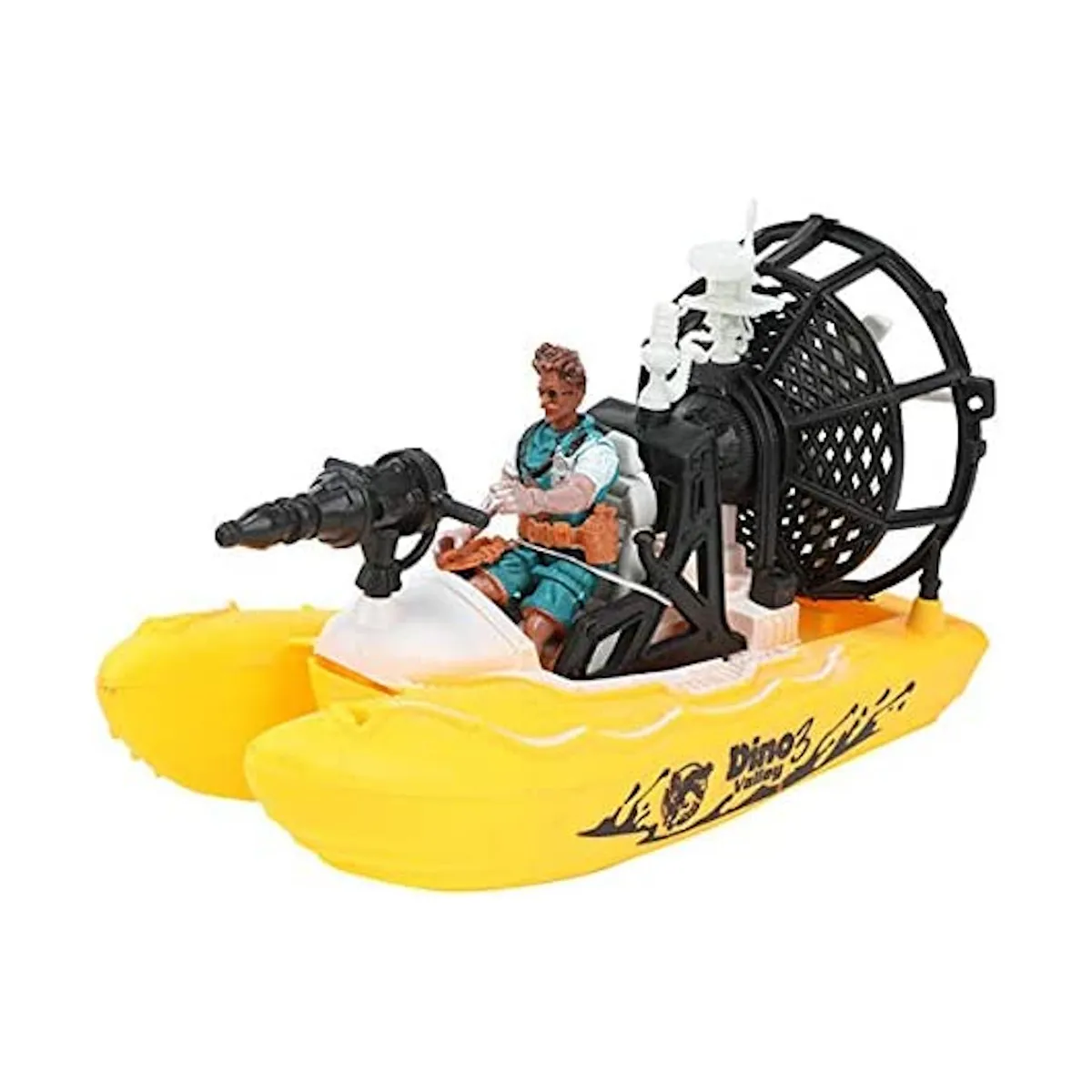 Toi-Toys - Spielfiguren Set - World of Dinosaurs (Boot, Dinos, Motorrad, Figuren)