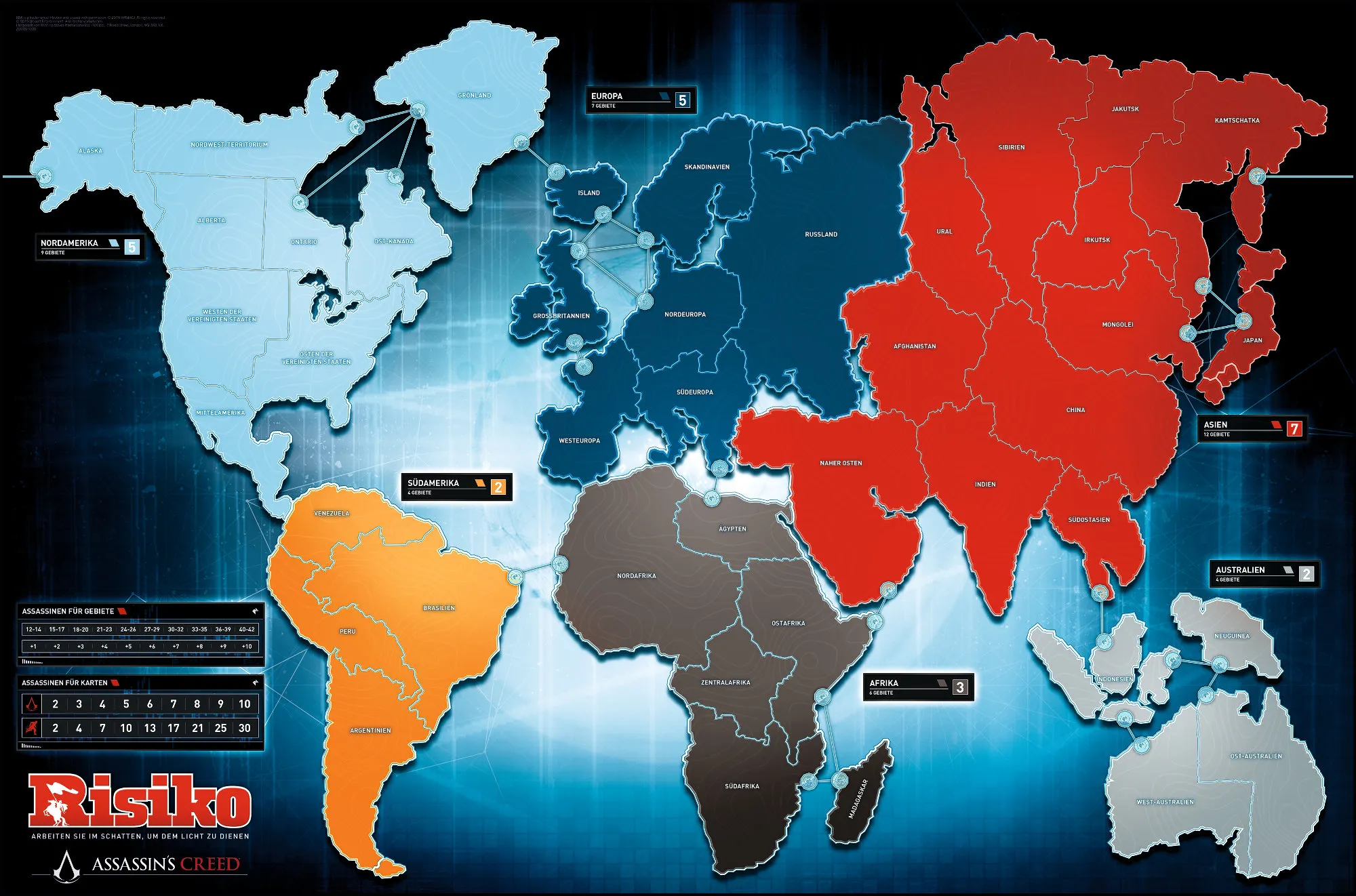 Risiko Assassin's Creed + Buch »In den Animus«