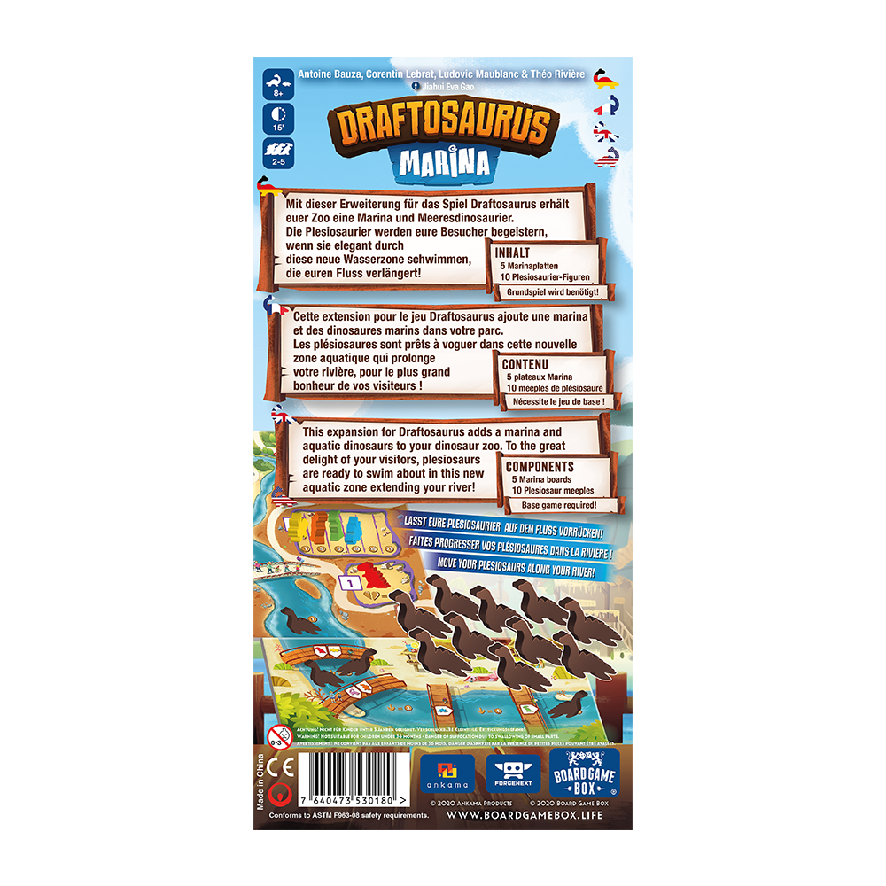 Board Game Box - Draftosaurus Marina (Erweiterung)