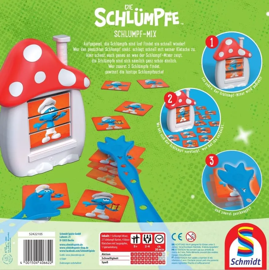 Schmidt 40662 - Die Schlümpfe Schlumpf Mix