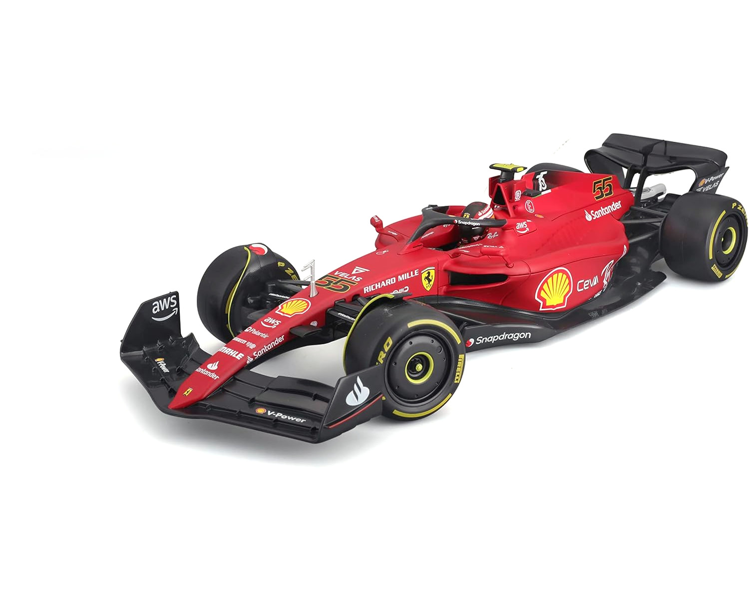 Bburago 18-16812S - Modellauto - F1 Ferrari SF-23, 2023 Sainz (Maßstab 1:18) Bburago 18-16812S - Modellauto - F1 Ferrari SF-23, 2023 Sainz (Maßstab 1:18)