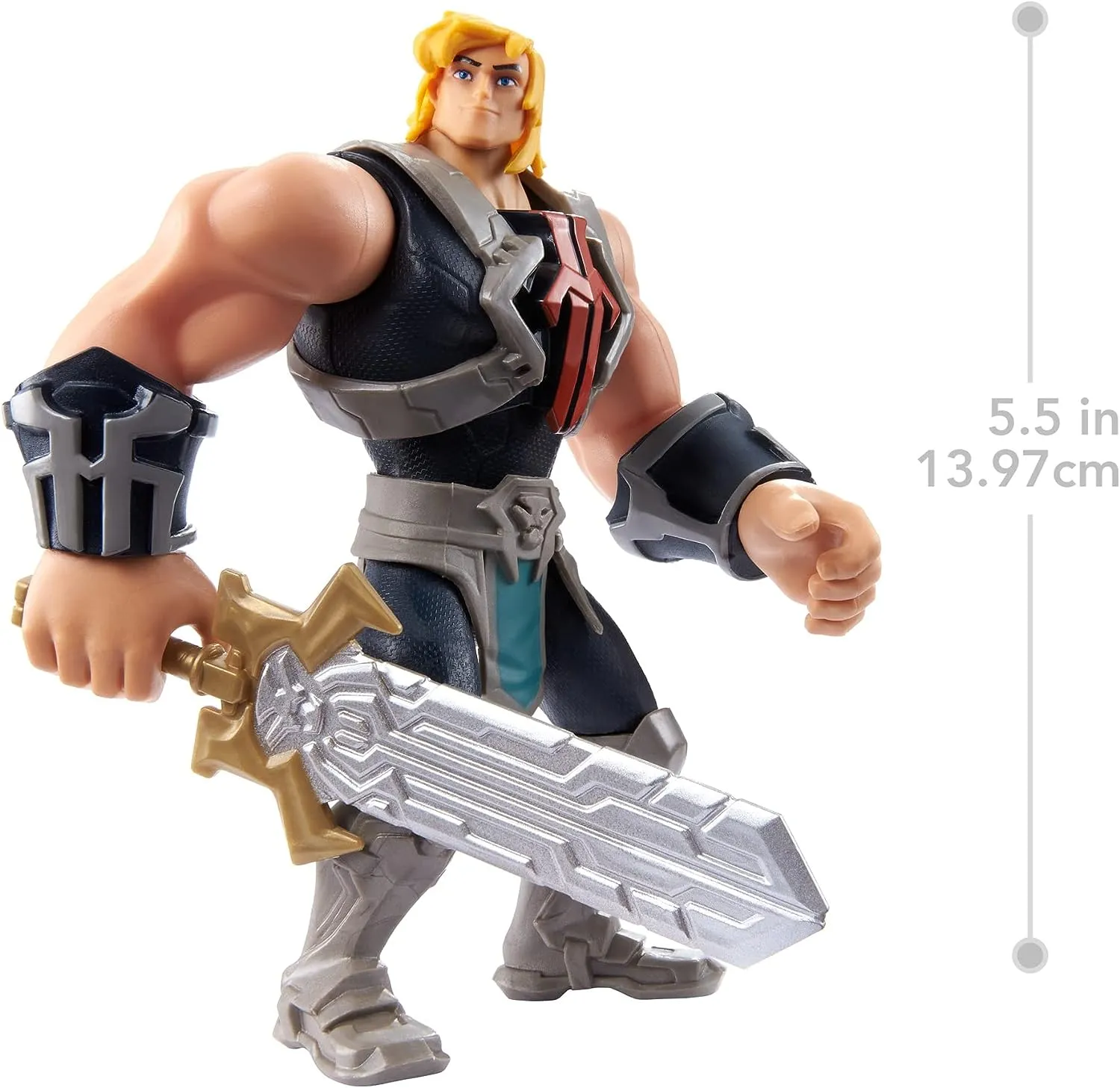 Mattel HBL66 - Masters of the Universe Actionfigur - He-Man Power Attack (14cm)