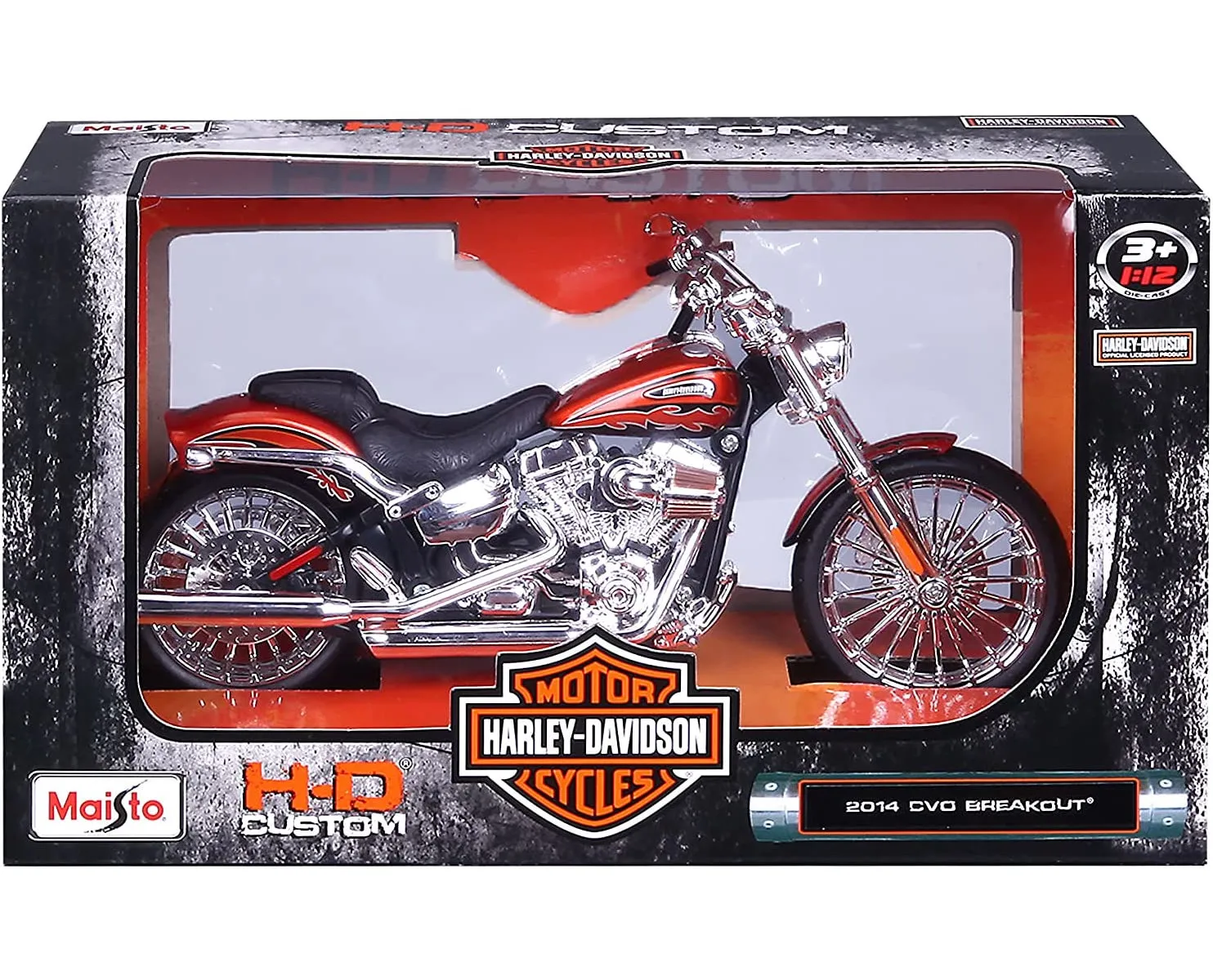 Maisto 32327 - Modellmotorrad - Harley Davidson CVO Breakout '14 (Maßstab 1:12)