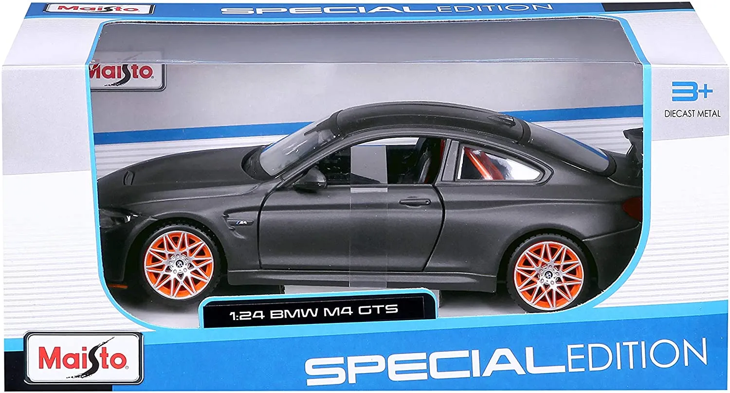 Maisto 31246 - Modellauto - BMW M4 GTS (schwarz, Maßstab 1:24)