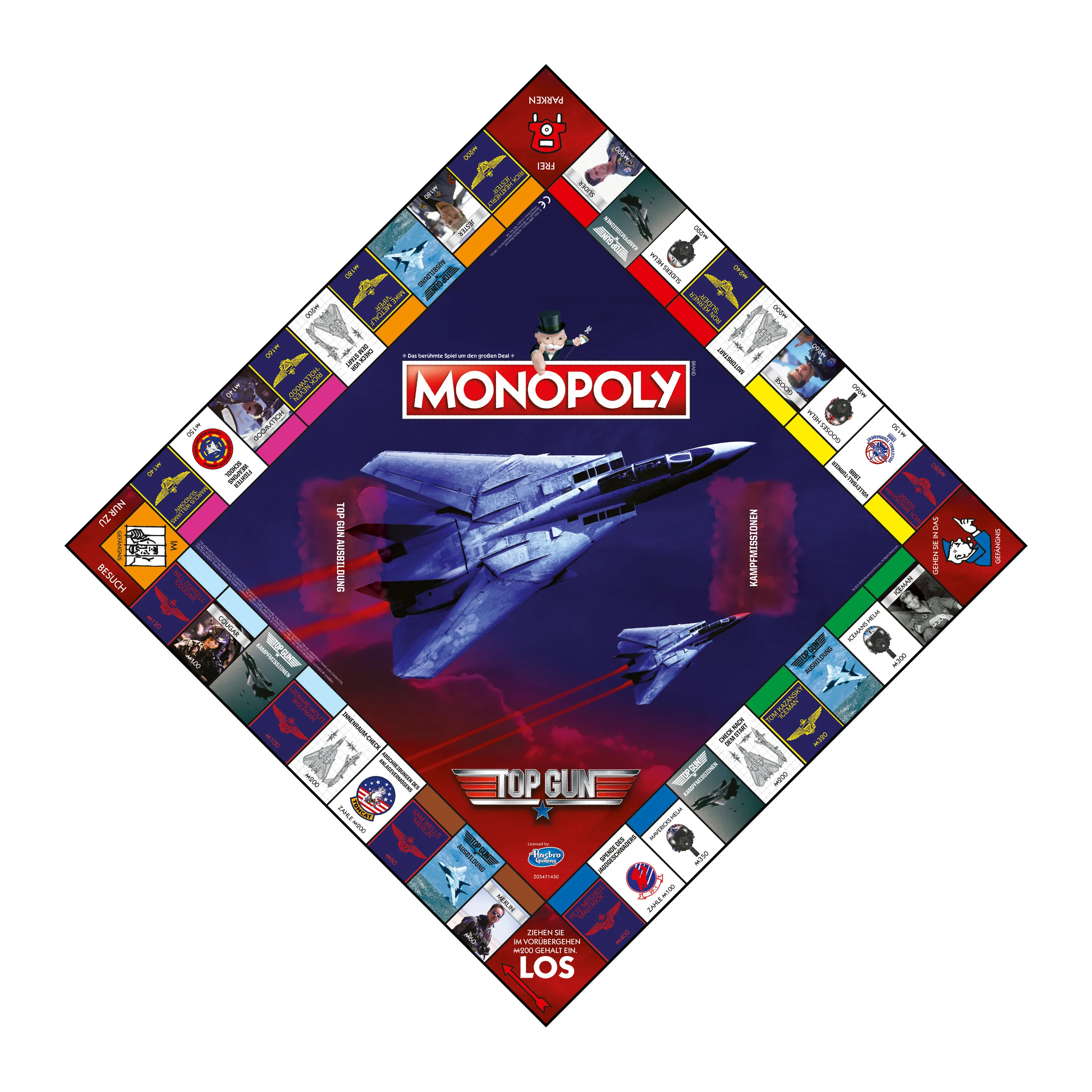 Monopoly - Top Gun (deutsch/französisch)