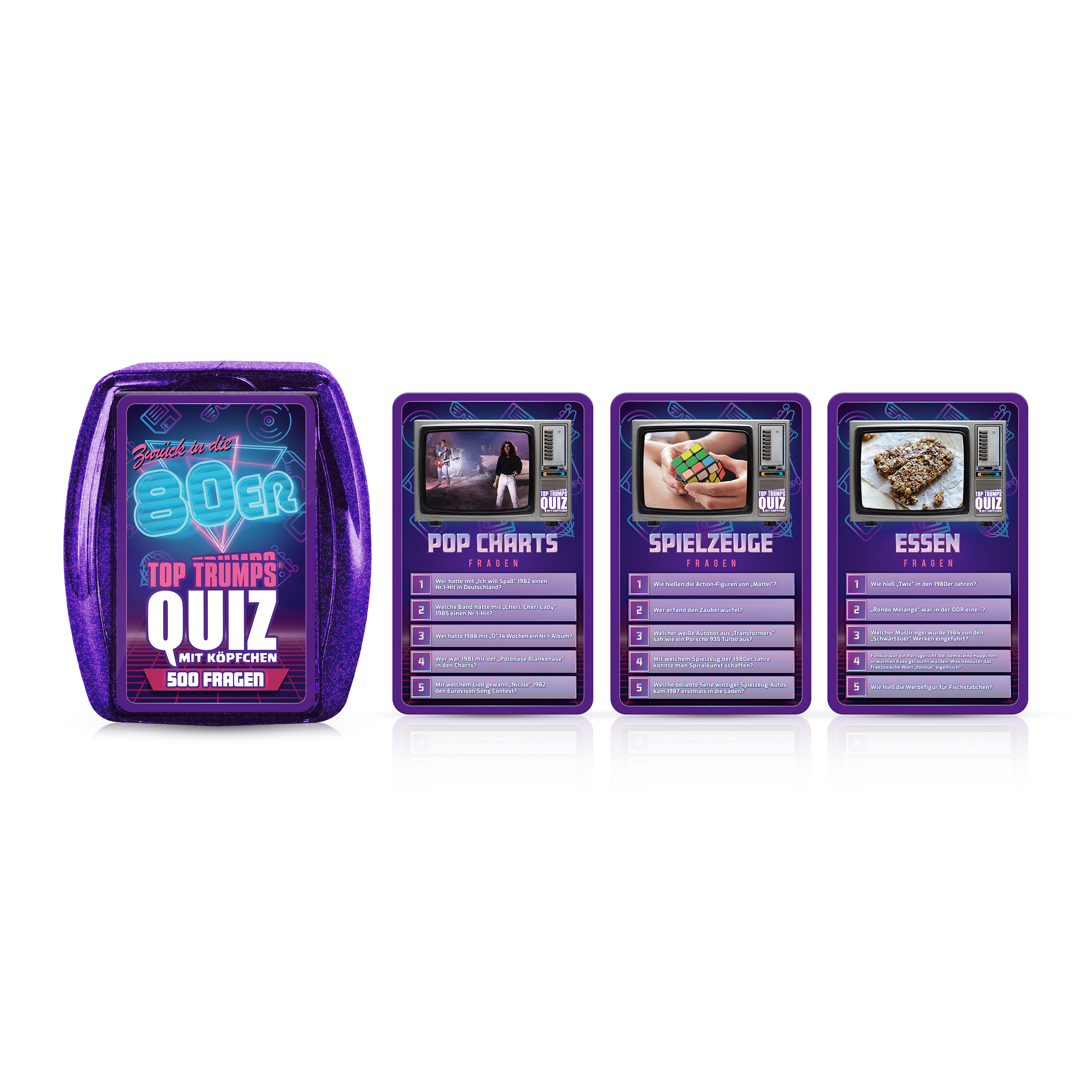 Top Trumps Quiz 80er 