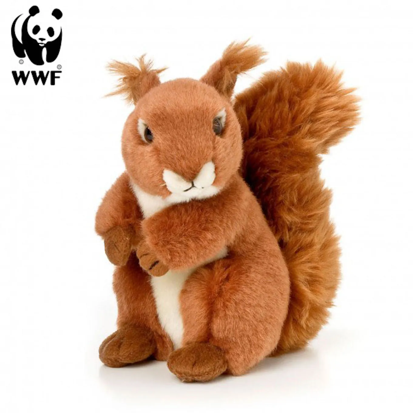 WWF - Plüschtier - Eichhörnchen (rotbraun, 15cm)