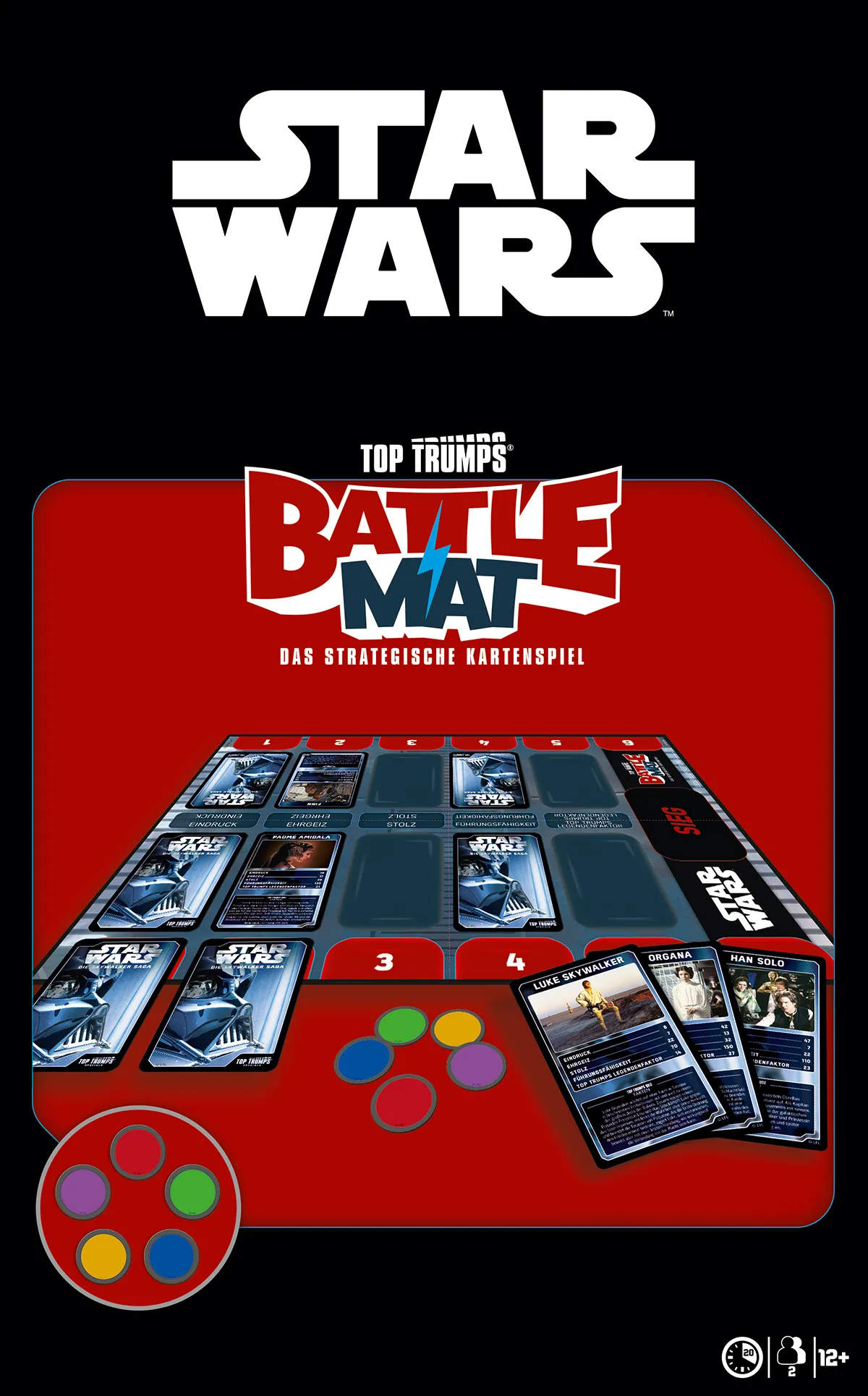 Battle Mat - Star Wars inkl. Top Trumps