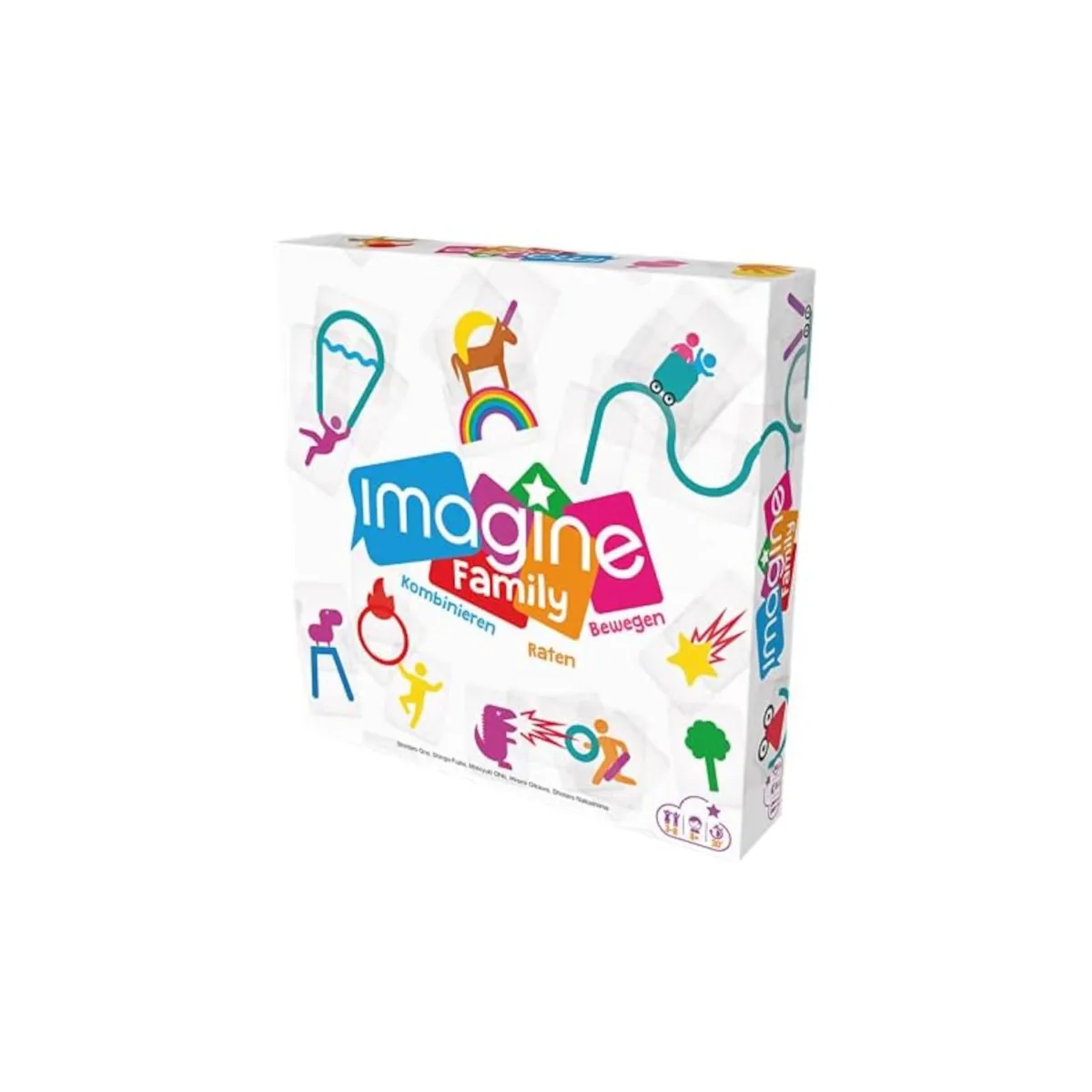 Asmodee COGD0007 - Kartenspiel - Imagine Family