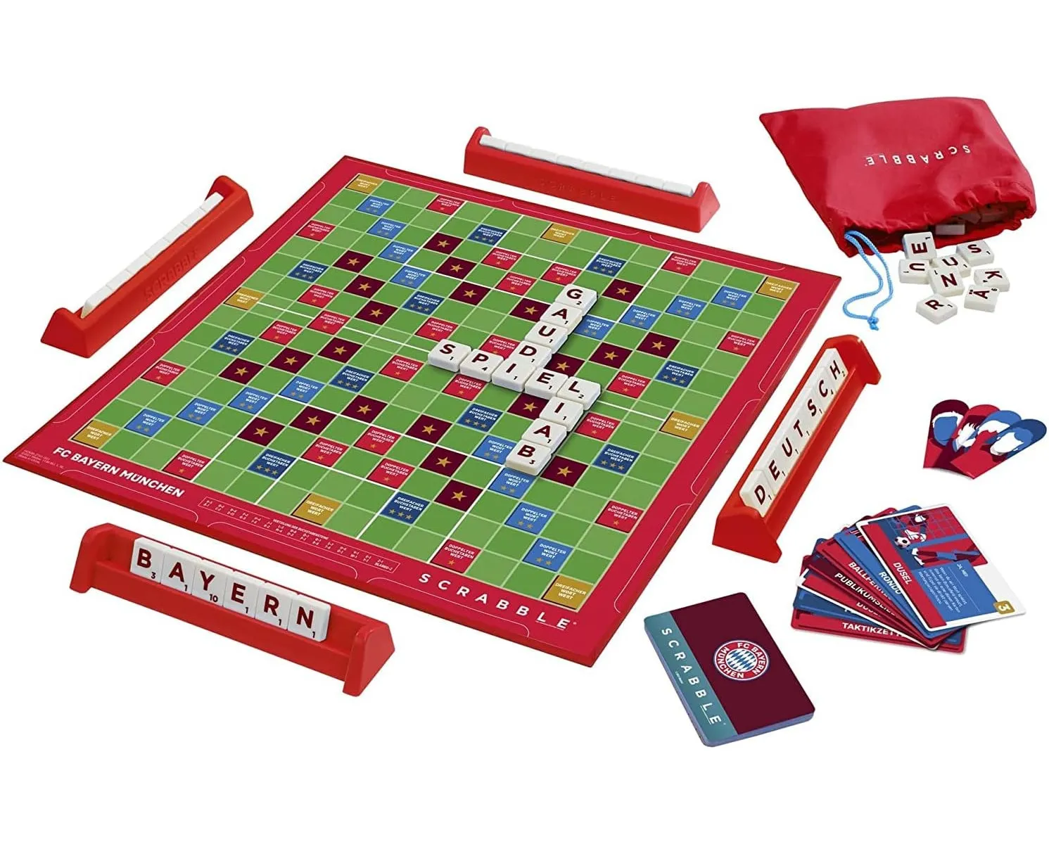 Mattel - Scrabble - FC Bayern München (B-Ware / Verpackung beschädigt)