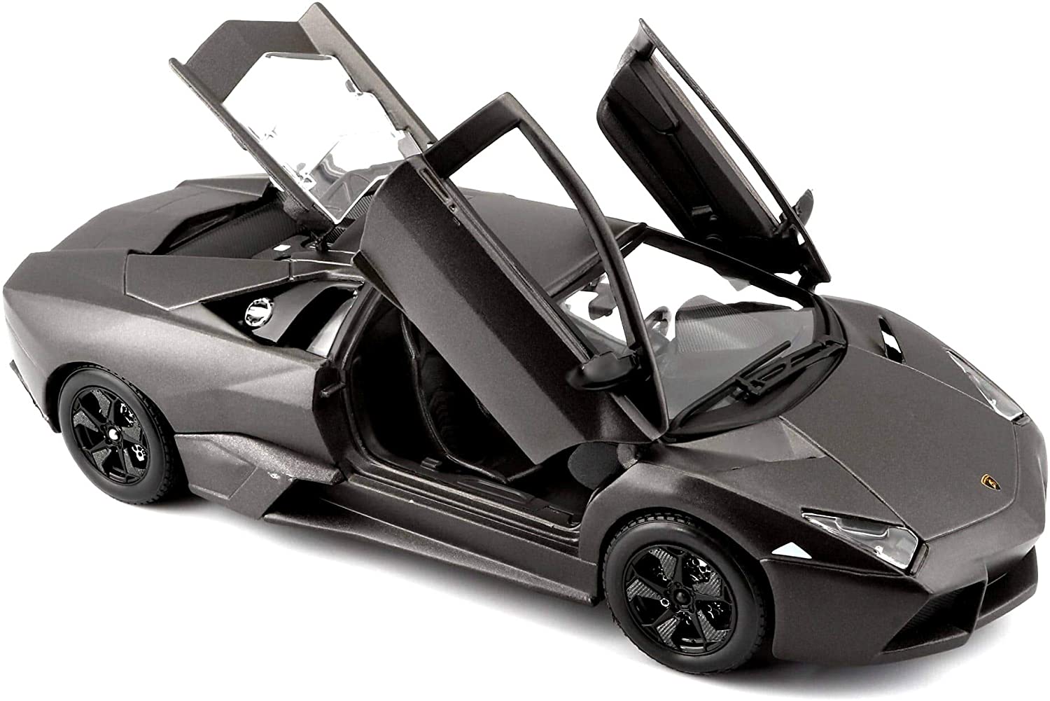Bburago 18-21041 - Modellauto - Lamborghini Reventón (metallic-grau, Maßstab 1:24) 