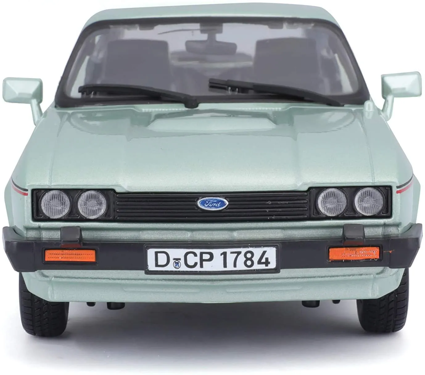 Bburago 18-21093 - Modellauto - Ford Capri '82 (grün, Maßstab 1:24)