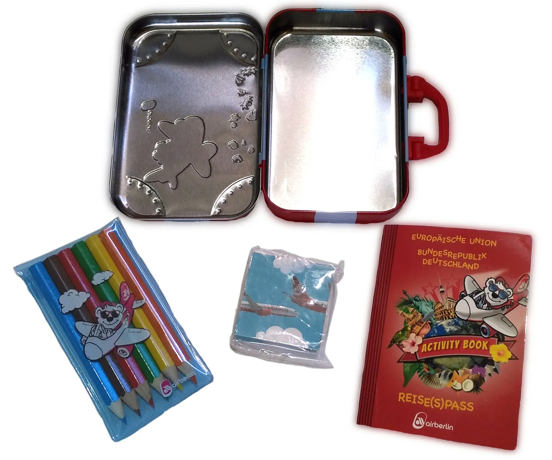 Air Berlin Nostalgieköfferchen