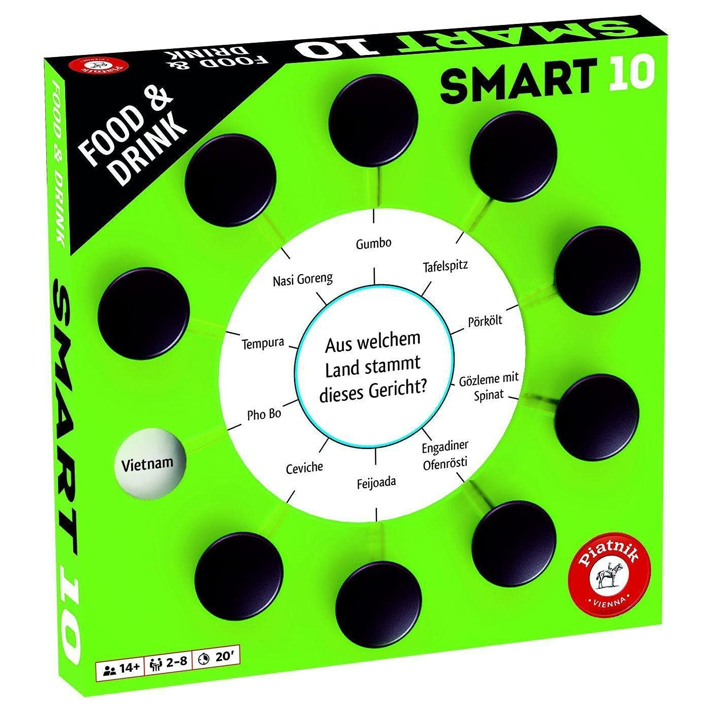 Piatnik - Smart 10 Zusatzfragen - Food & Drink