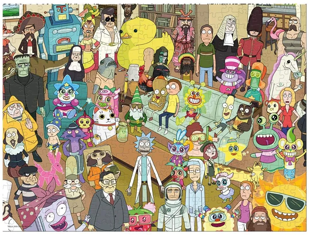 Rick and Morty - Puzzle - Friends (1000 Teile) Rick and Morty - Puzzle - Friends (1000 Teile)