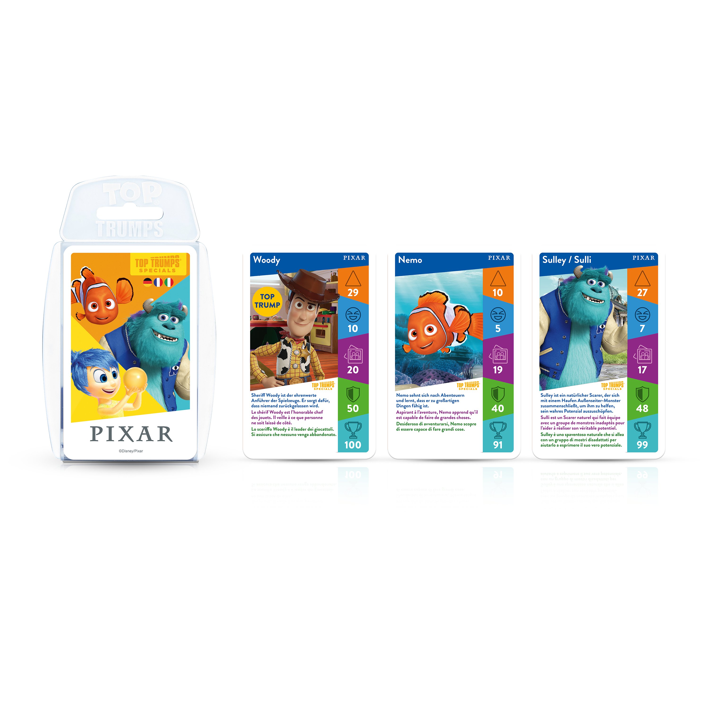 Top Trumps - Pixar (deutsch/französisch/italienisch)