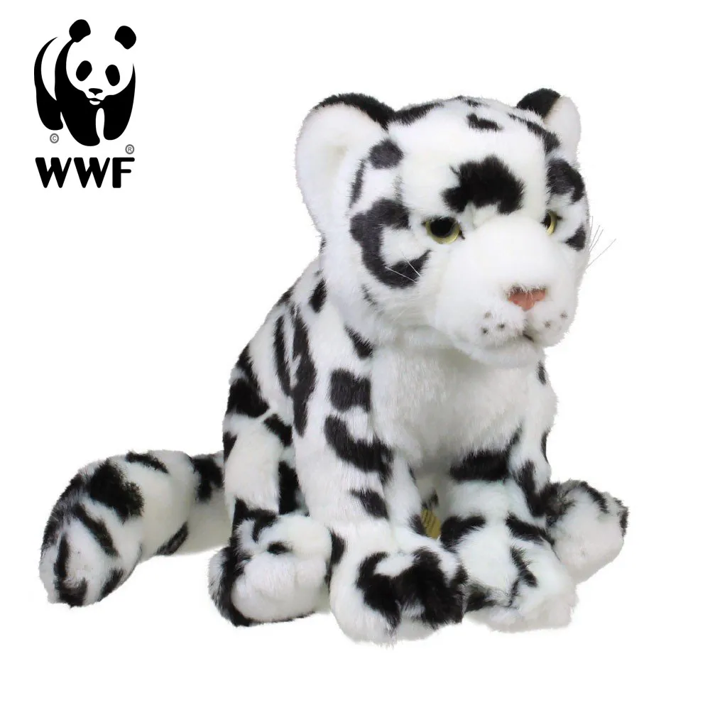 WWF - Plüschtier - Schneeleopard (weich, 19cm)