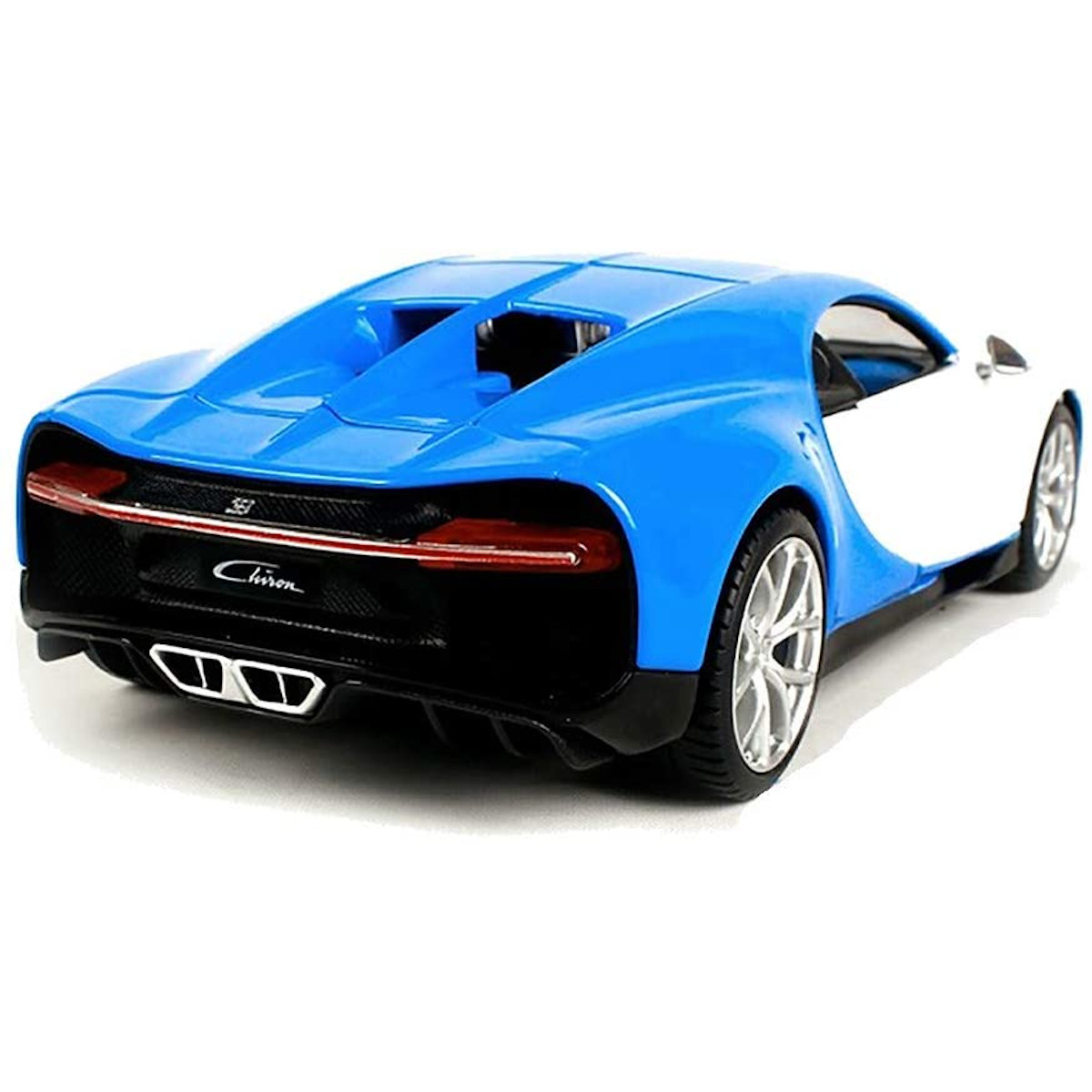 Maisto 32509 - Modellauto - Bugatti Chiron (weiß-blau, Maßstab 1:24) 