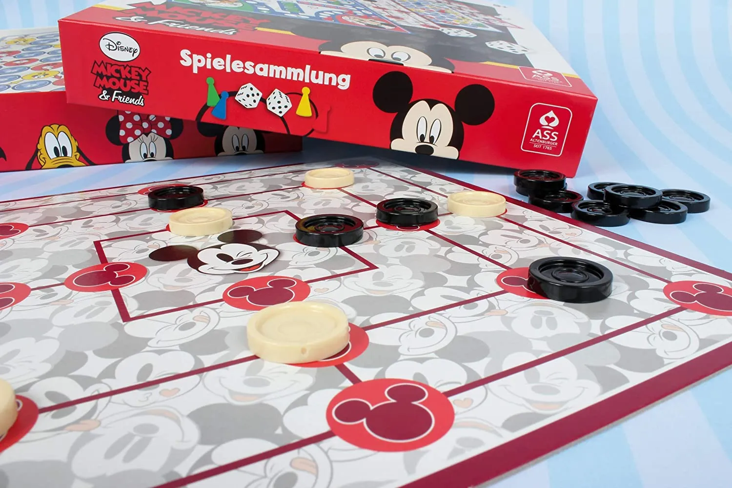 ASS Altenburger 22500204 - Mickey & Friends - Spielesammlung