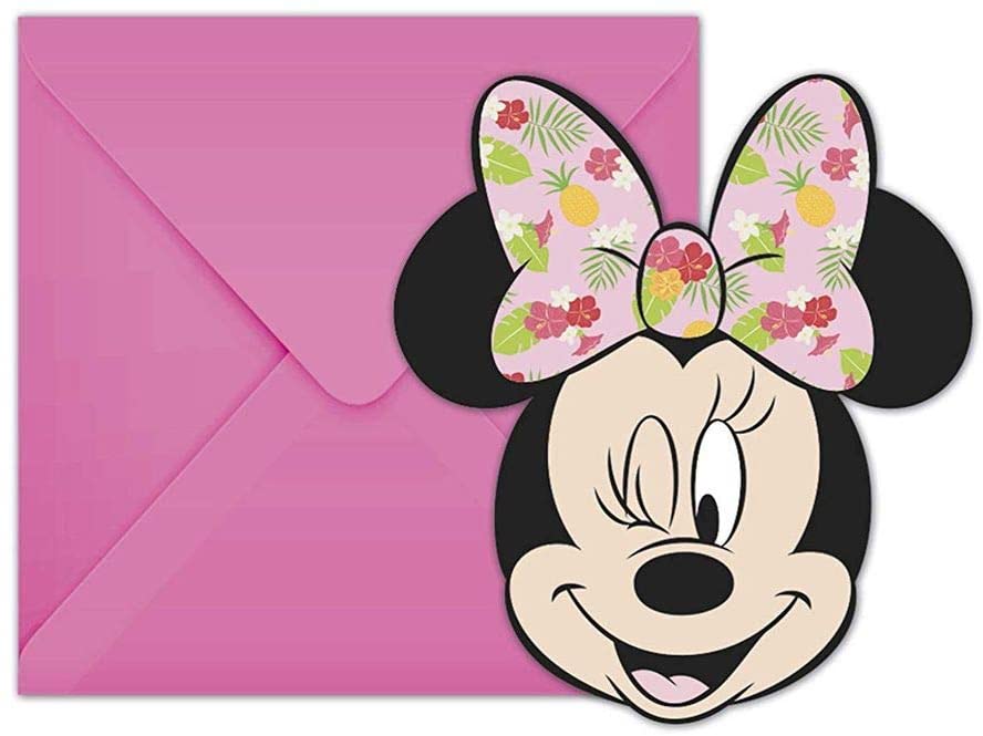 Procos - Minnie Maus - Einladungskarten (6 Stück) Procos - Minnie Maus - Einladungskarten (6 Stück)