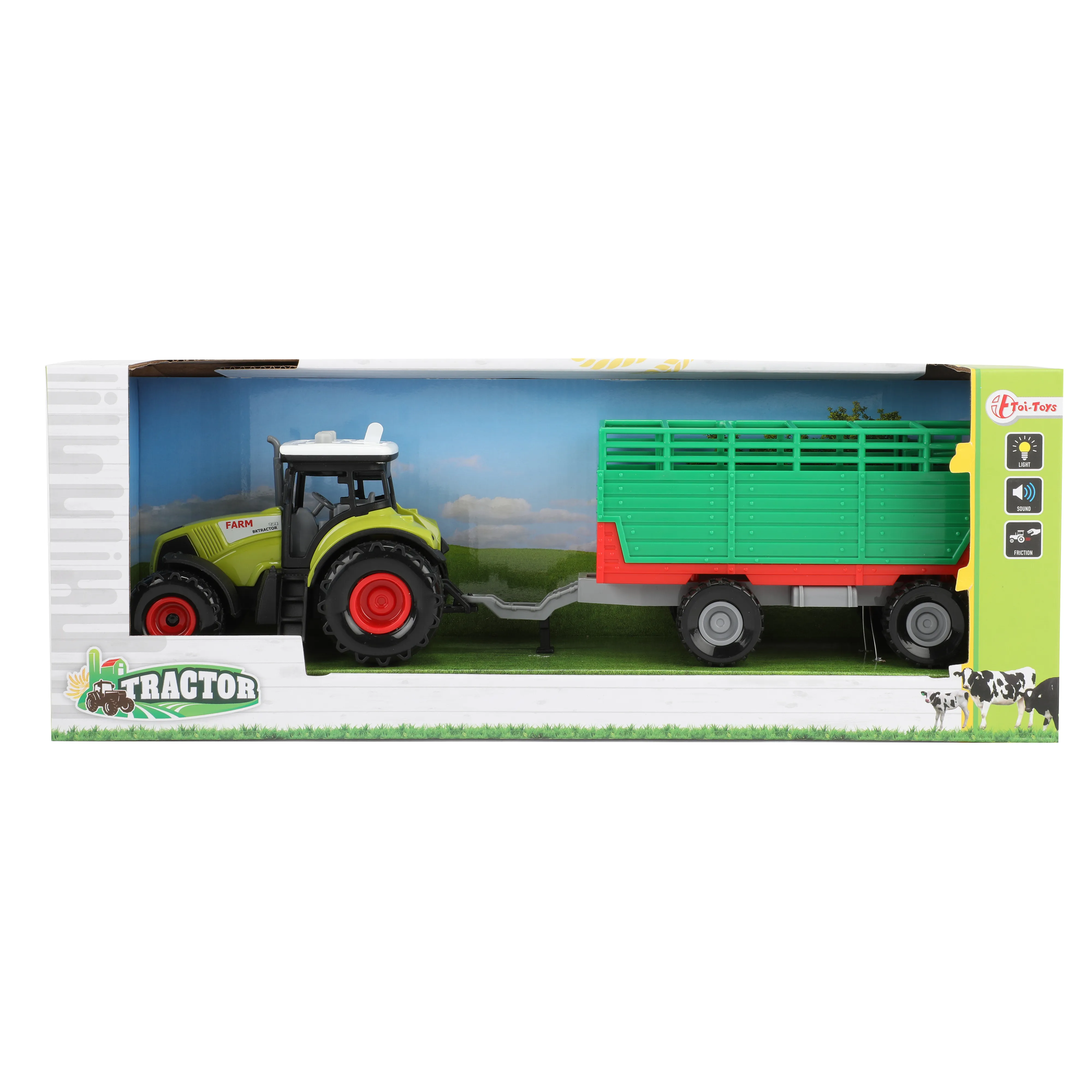 Toi-Toys - Traktor mit Anhänger