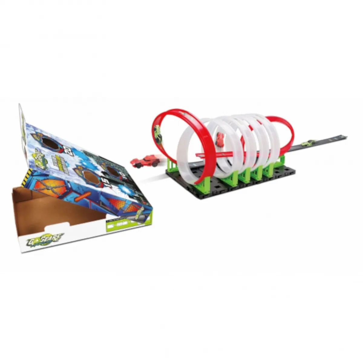 Bburago 18-30535 - Autorennbahn - GoGears Extreme Hyper & Loop inkl. 2 Autos