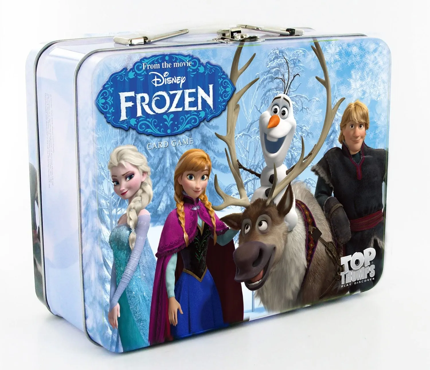 Disney Frozen Top Trumps im Blechkoffer (englisch)
