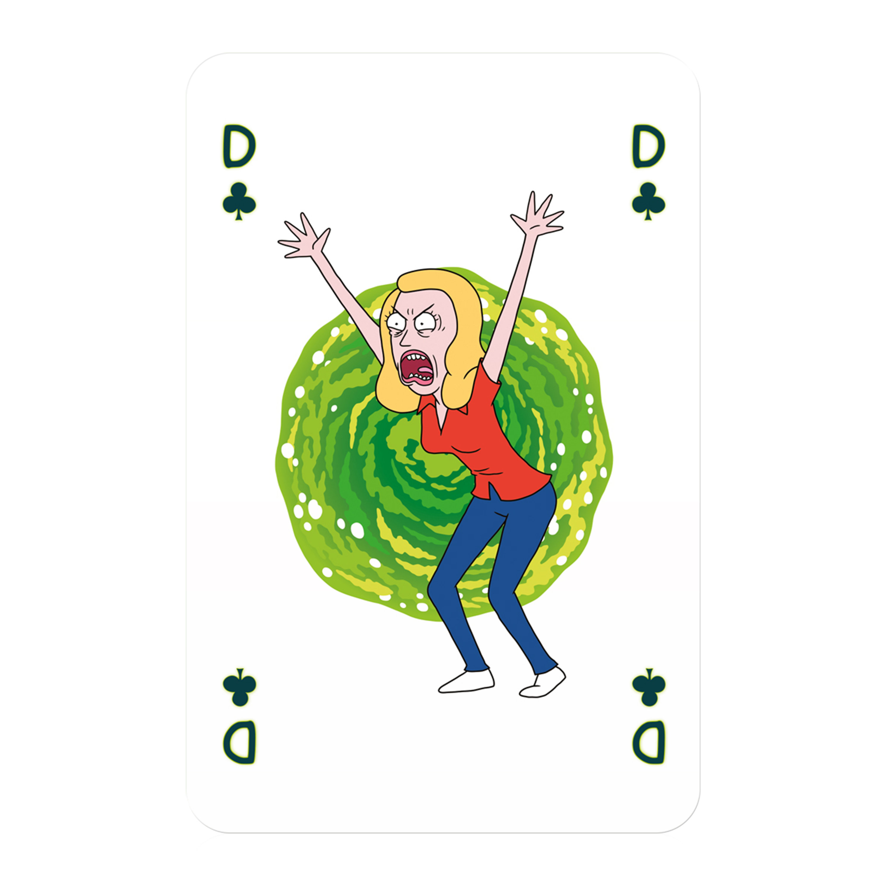Number 1 Spielkarten - Rick and Morty 