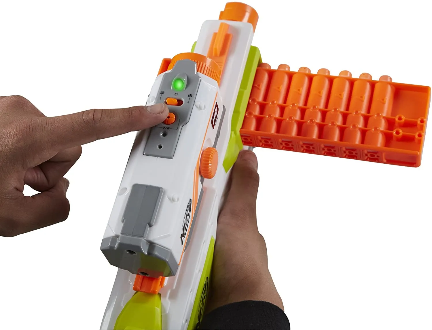 Hasbro B1756EU40 - Nerf - N-Strike Elite Modulus »Battlescout ICS- 10« + Neopren Wasserspaßball