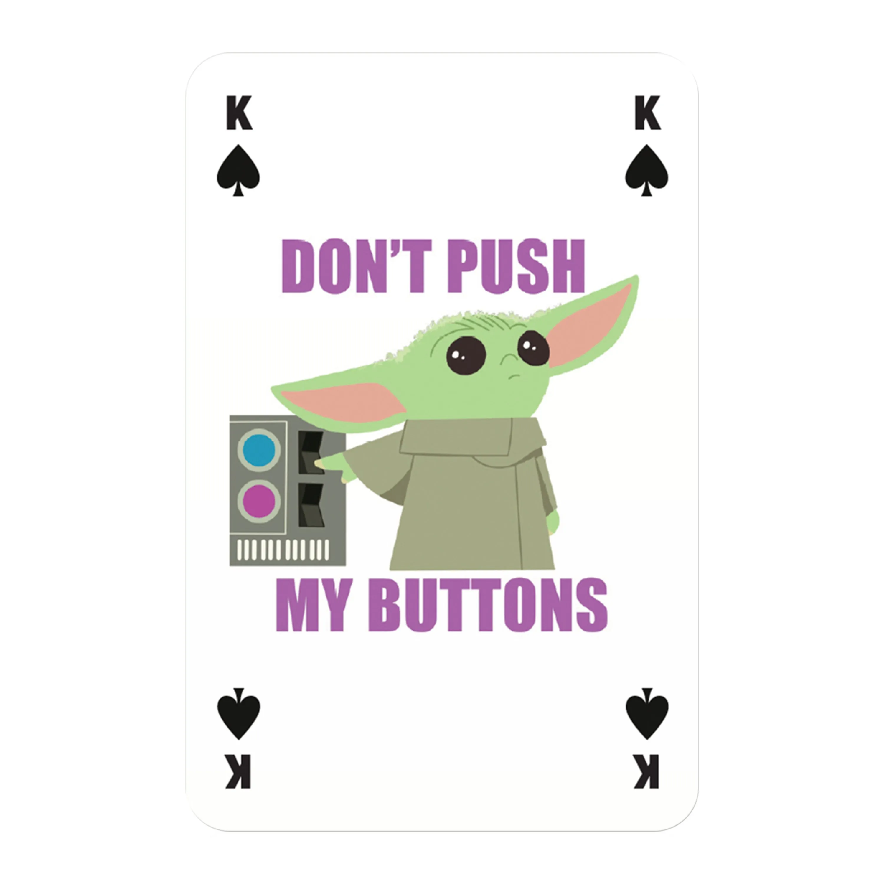 Waddingtons Number 1 Spielkarten - Star Wars Mandalorian »The Child«