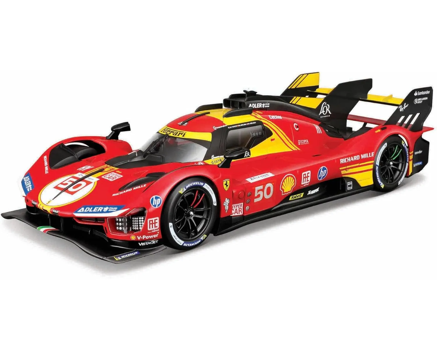 Bburago 18-16303 - Modellauto - Ferrari 499P LMH #50 '24 (Maßstab 1:18)