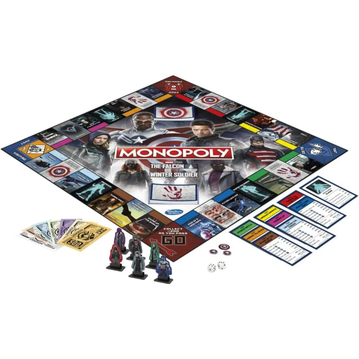 Hasbro - Monopoly - The Falcon and the Winter Soldier (englisch)