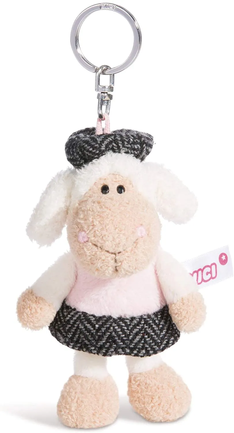NICI 44262 - Plüschanhänger - Schaf Jolly Chic (10cm)