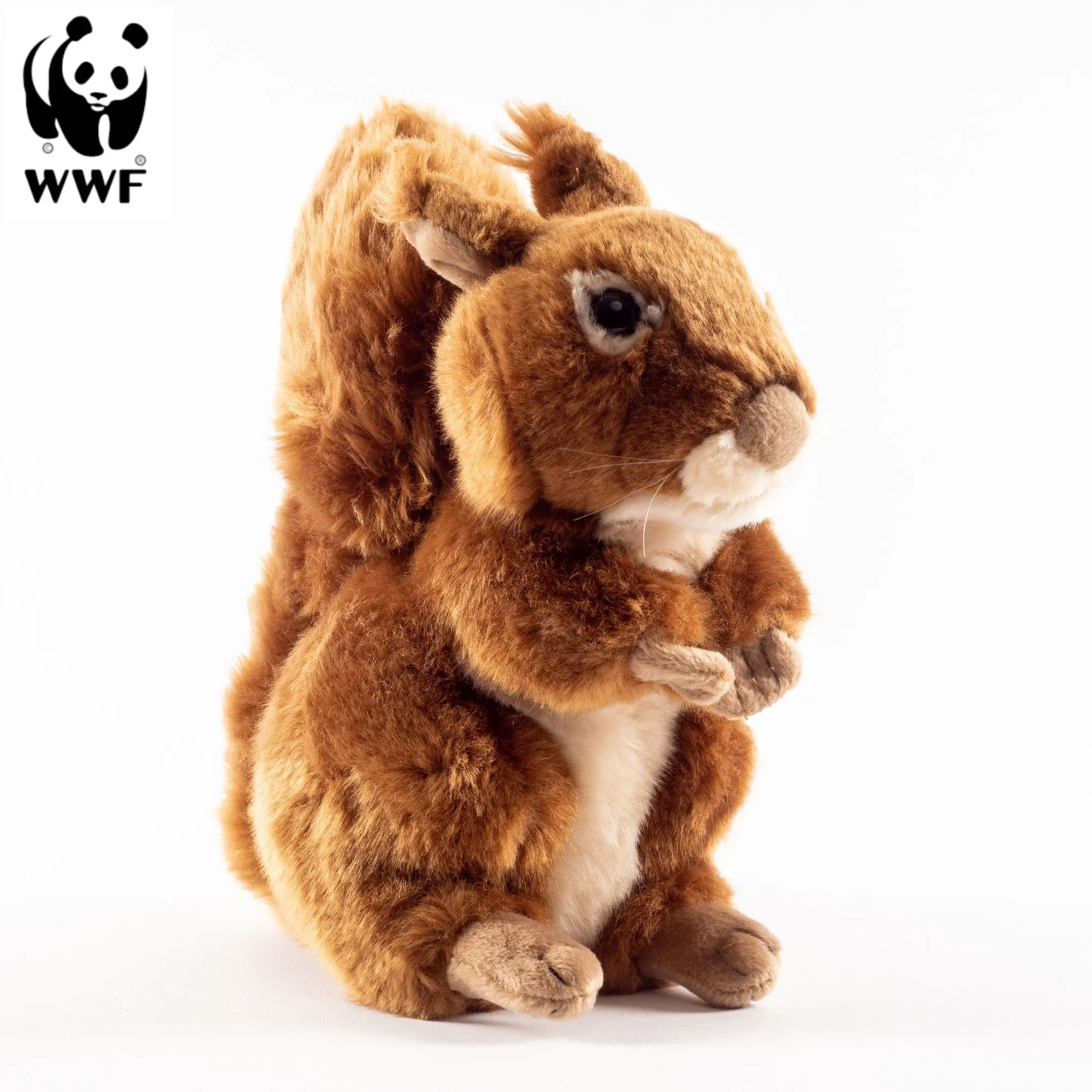 WWF - Plüschtier - Eichhörnchen (15cm, sitzend)