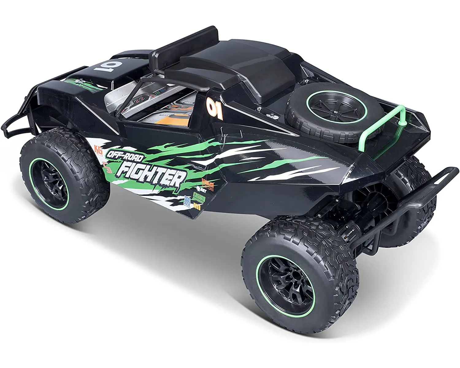 Maisto Tech 581324 - Ferngesteuertes Auto - Off Road Fighter (schwarz, 71cm)