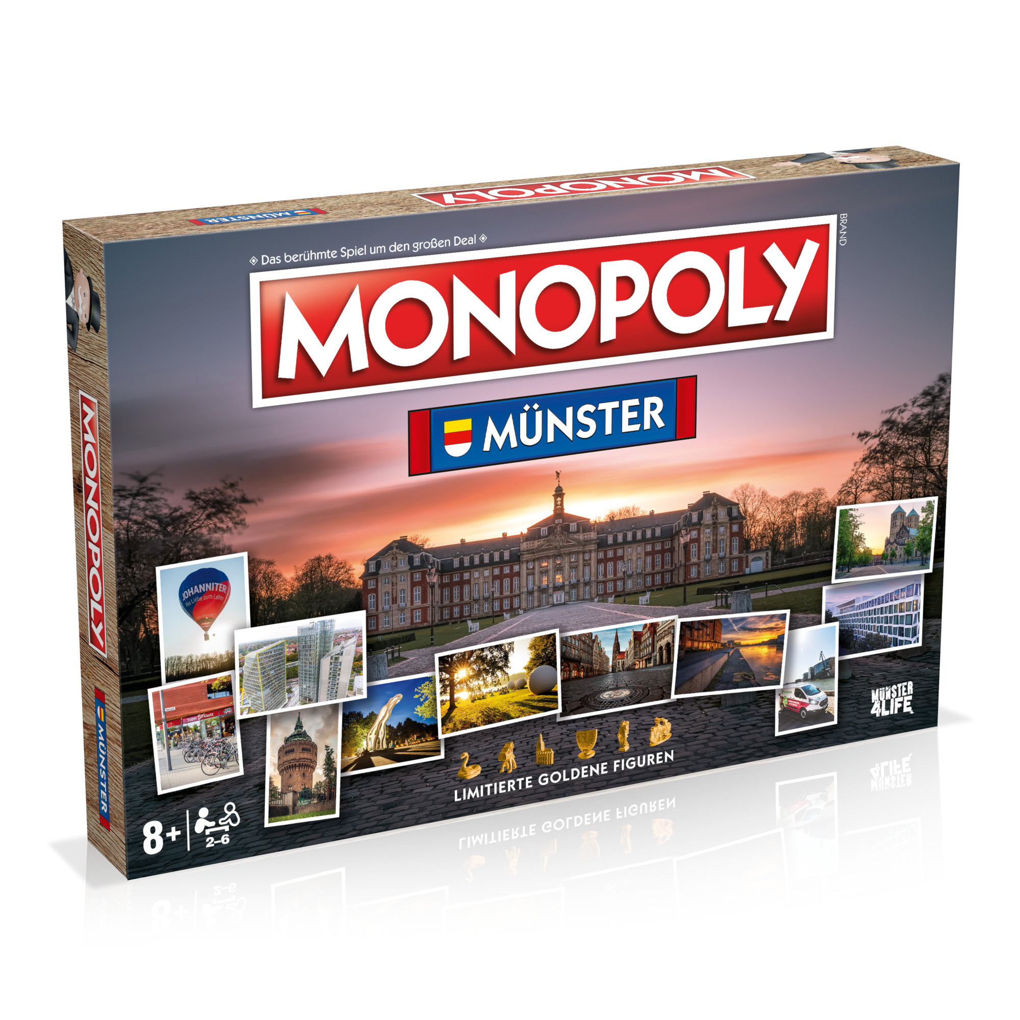 Monopoly Münster 2022 inkl. Top Trumps Quartettspiel 