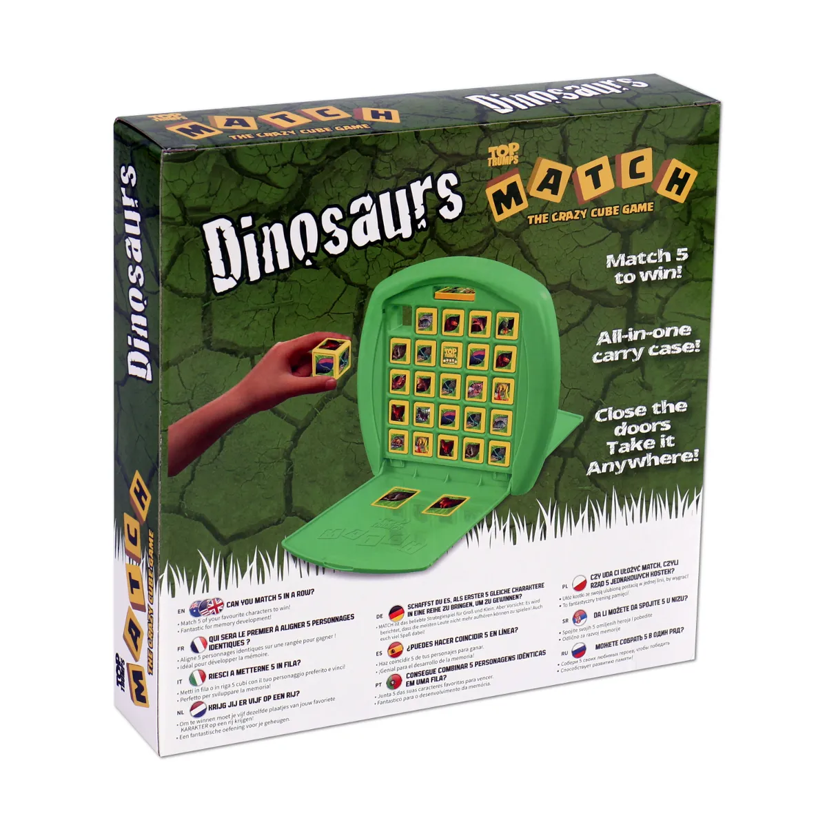 Dinosaurier Spiele 2er Set - Match + Trumpfstars