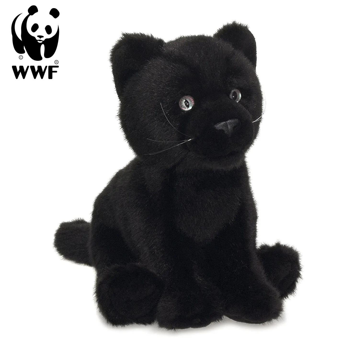 WWF - Plüschtier - Schwarzer Panther (19cm)